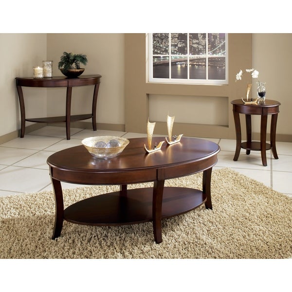 Copper Grove Angelina Cherry Finished End Table