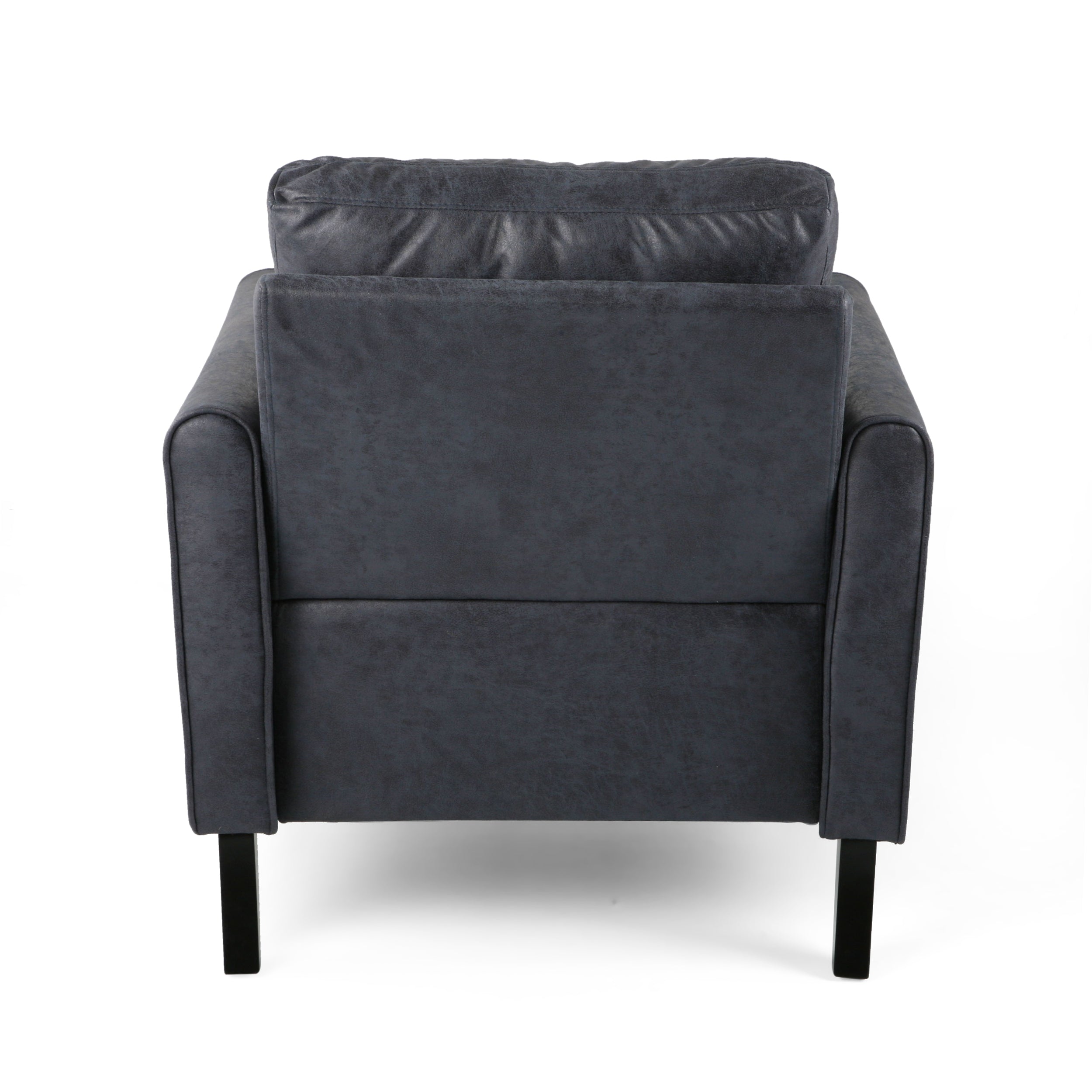 Xyan Contemporary Club Chair with Plush Microfiber Cushions