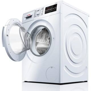 Bosch 300 Series 24 in. 2.2 cu. ft. High-Efficiency Front Load Washer in White ENERGY STAR WGA12400UC