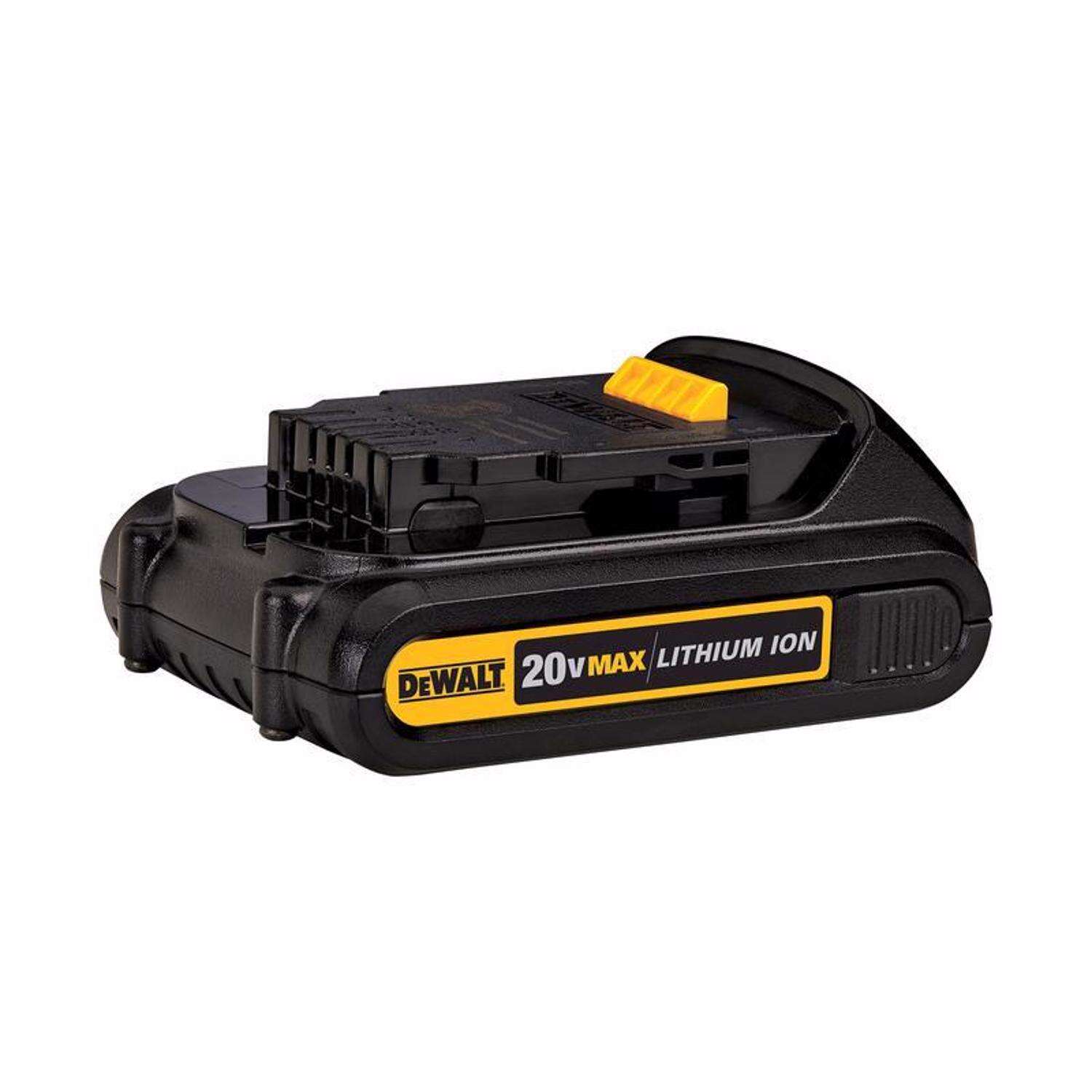 DW 20V MAX DCB201 1.5 Ah Lithium-Ion Compact Battery 1 pc