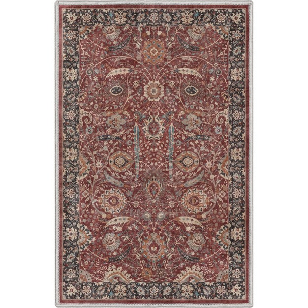 Well Woven Liana Persian Floral Area Rug