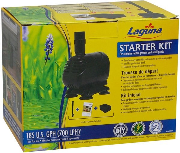 Laguna Container Garden and Small Pond Starter Kit