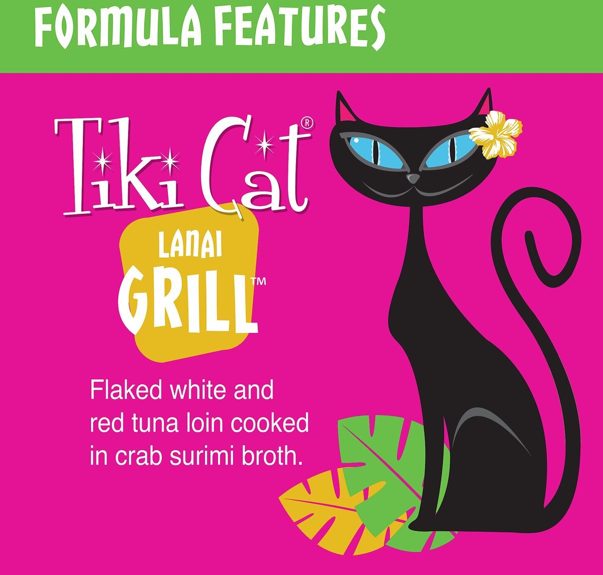 Tiki Cat Lanai Grill Tuna in Crab Surimi Grain-Free Canned Cat Food