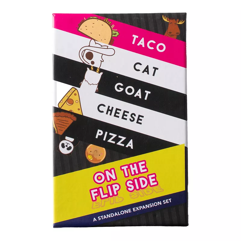 Taco Cat Goat Cheese Pizza - On The Flip Side by Dolphin Hat Games