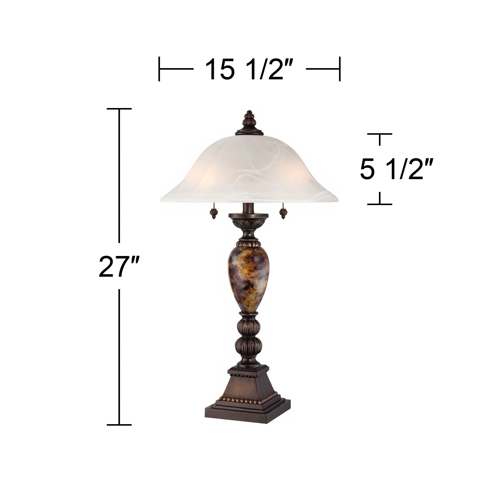 Kathy Ireland Traditional Table Lamp 27