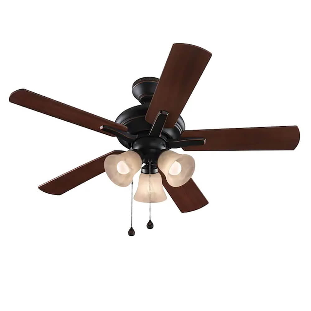 Harbor Breeze 41108 42 inch Lansing Bronze Indoor Ceiling Fan with Light