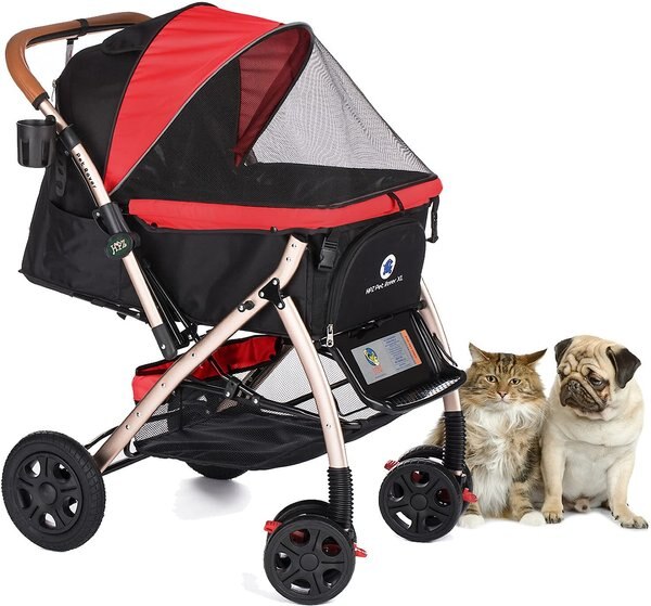 HPZ Rover G2 Premium Expandable No-Zip Dog and Cat Stroller