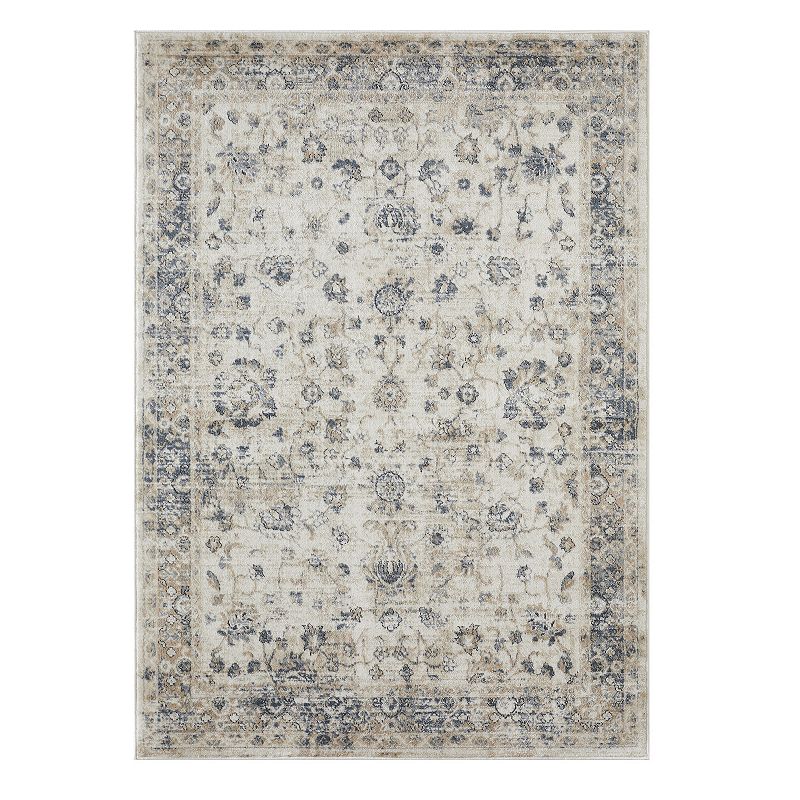 Loomaknoti Kehleigh Ad Cream Area Rug