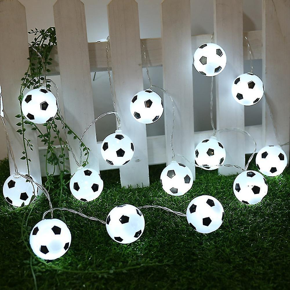 3m Led Soccer Balls String Lights Garland Usb Powered Football Christmas Fairy Lights