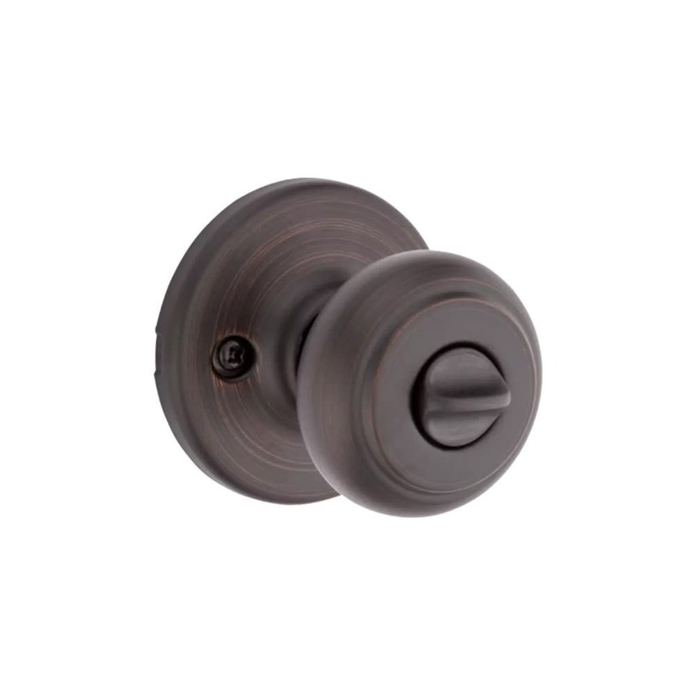 Venetian Bronze Security Keyed Entry Exterior Cove Lockset Knob