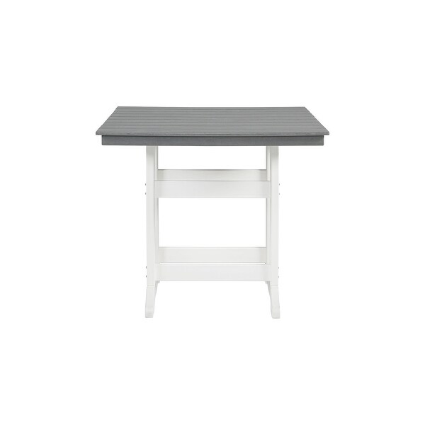 Signature Design by Ashley Transville Outdoor Poly All Weather Counter Height Dining Table