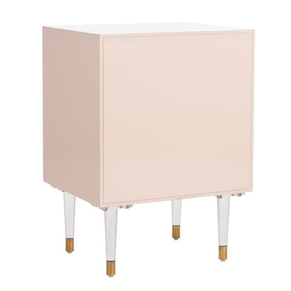 SAFAVIEH Couture Harry 2 Drawer Side Table - 18.7