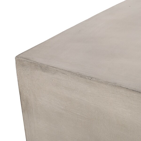 Lightweight Concrete Outdoor Side Table 22.00