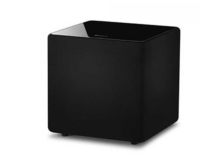 KEF Kube 8b Gloss Black Powered Subwoofer