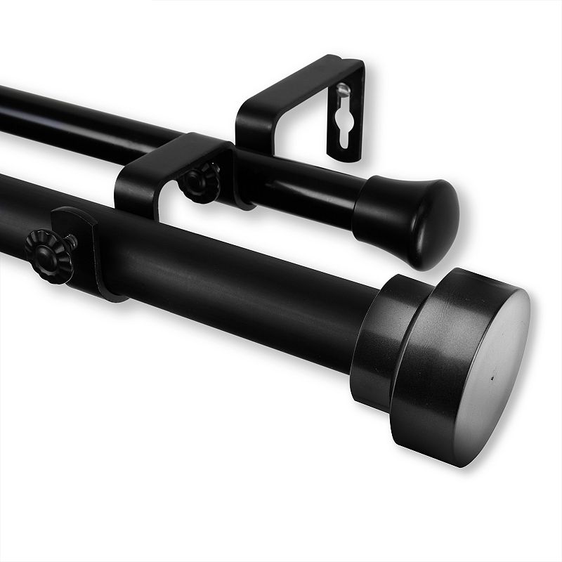 Rod Desyne Bonnet Double Window Curtain Rod