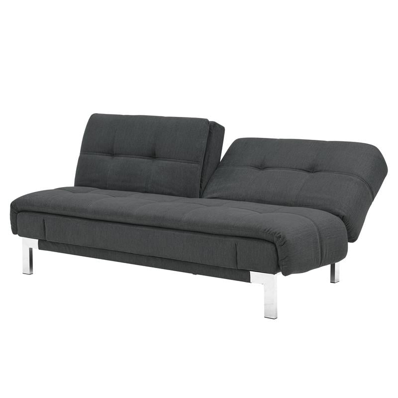 Relax-A-Lounger Winchester Sofa Convertible in Gray Fabric Upholstery