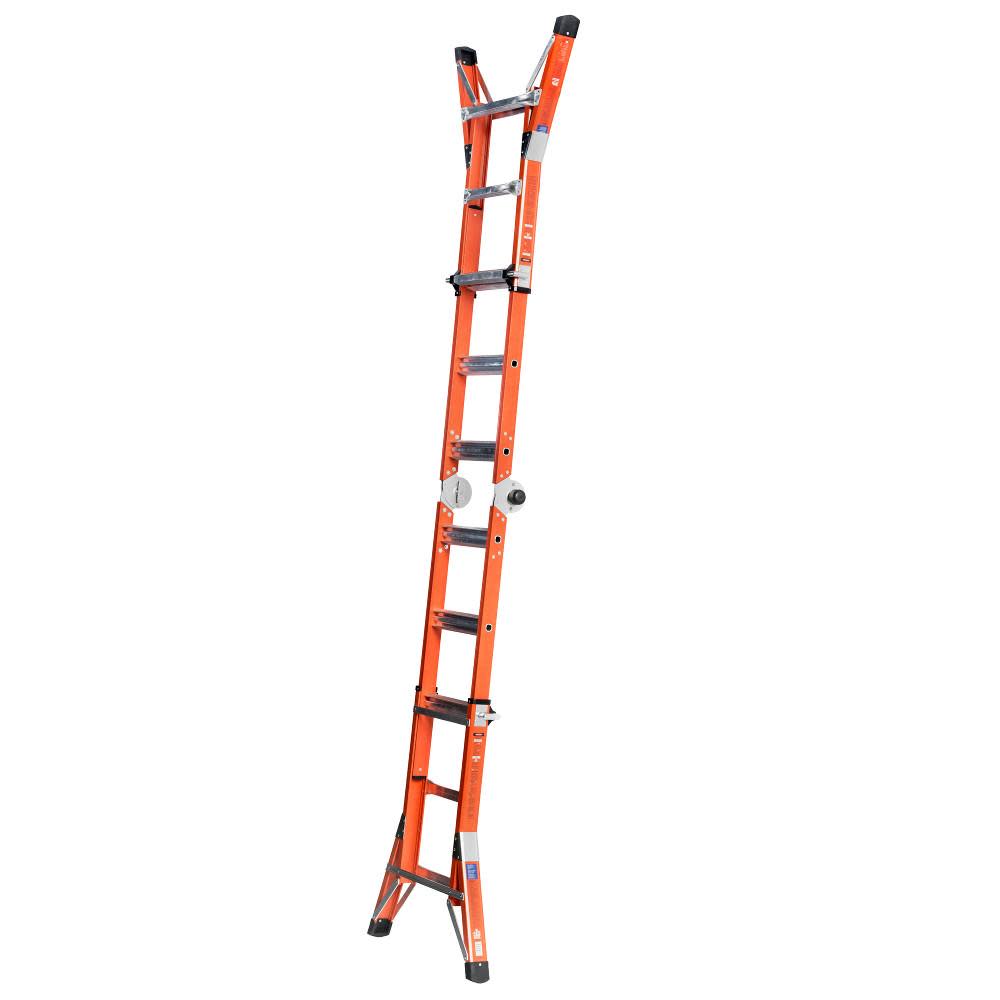 13and#8242; Fiberglass Multi-Ladder 300lb rated ;