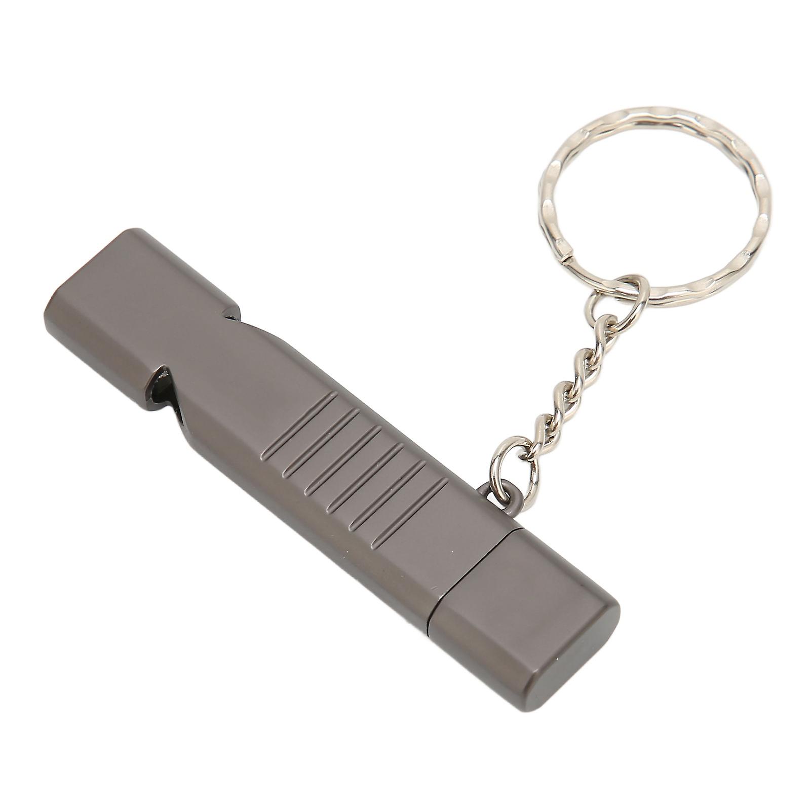 Whistle Flash Drive Sos Outdoor Waterproof 120db Sound Multifunction Zinc Alloy U Disk With Key Chain For Computer16gb