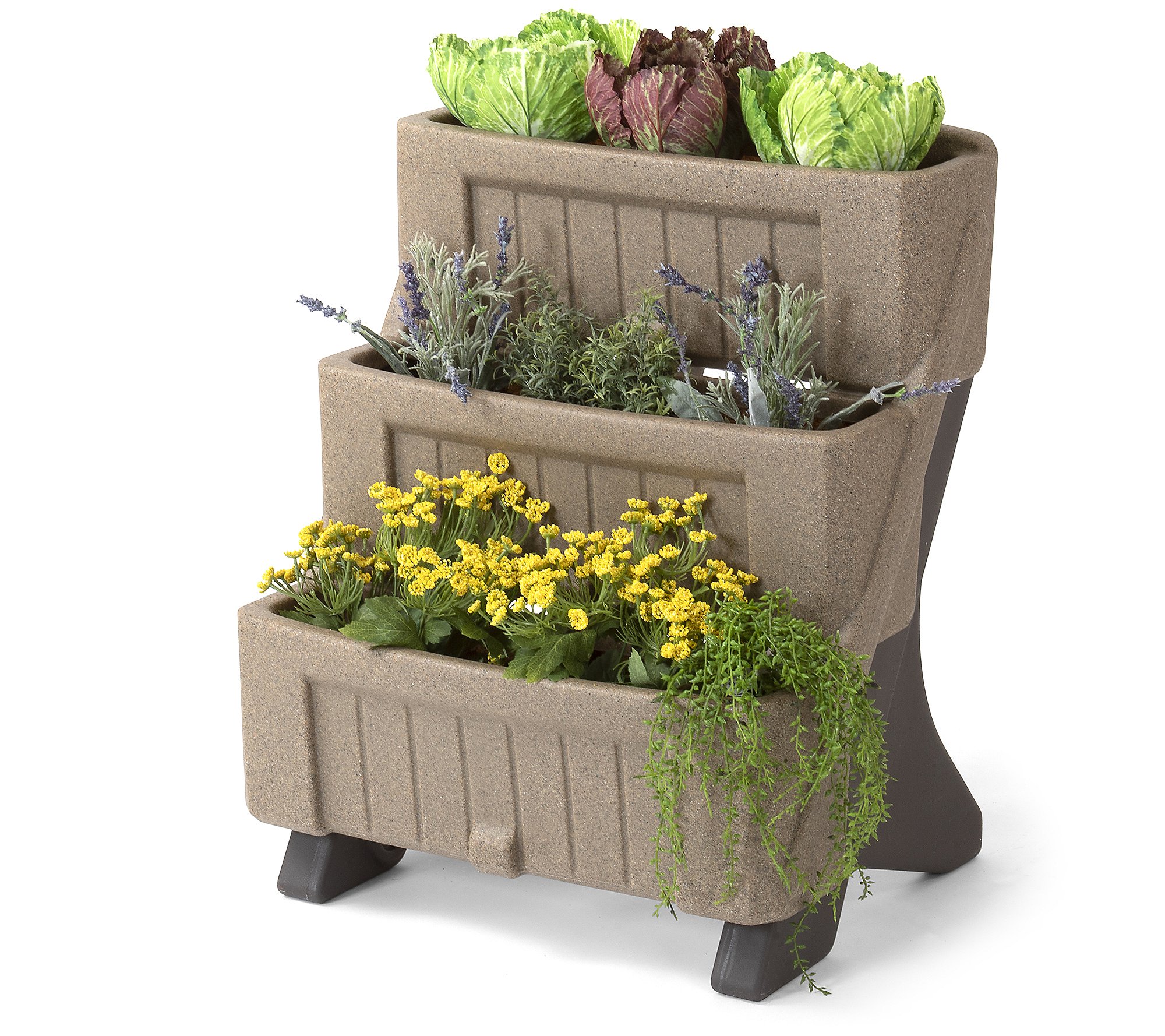 Simplay3 3-Level Herb and Flower Garden Planter