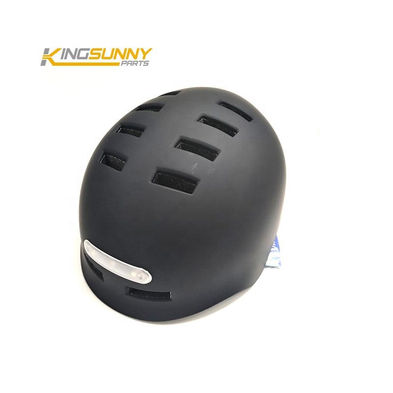 Helmet with light Size  S M L Warning Light Flash Headlight Safety Helmet with LED Electric Scooter Bike Accessories