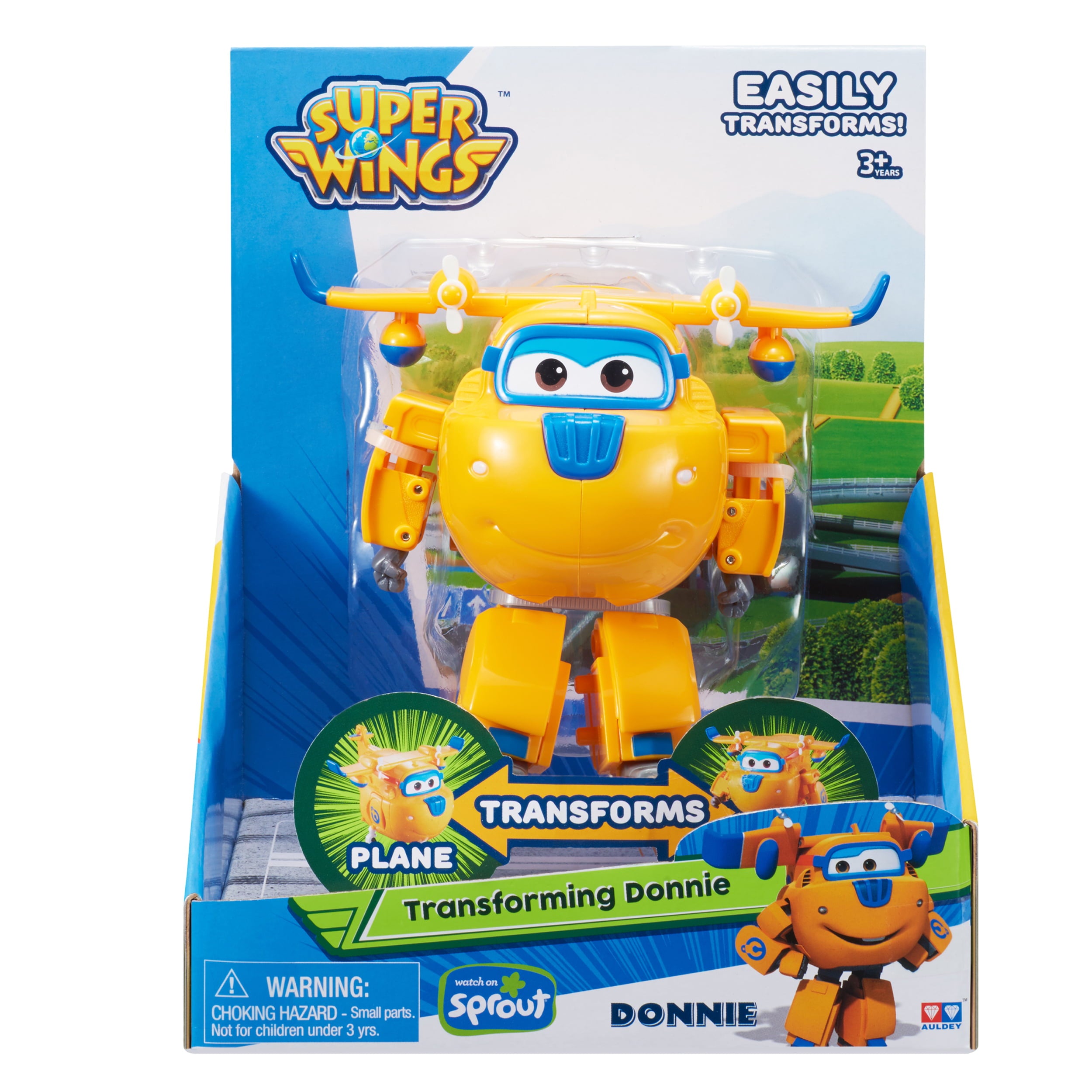 Auldey Toys - Super Wings Transforming Character， Donnie