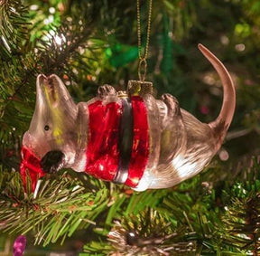 Accoutrements ACC 12980 C Santa Possum Hand Blown ...