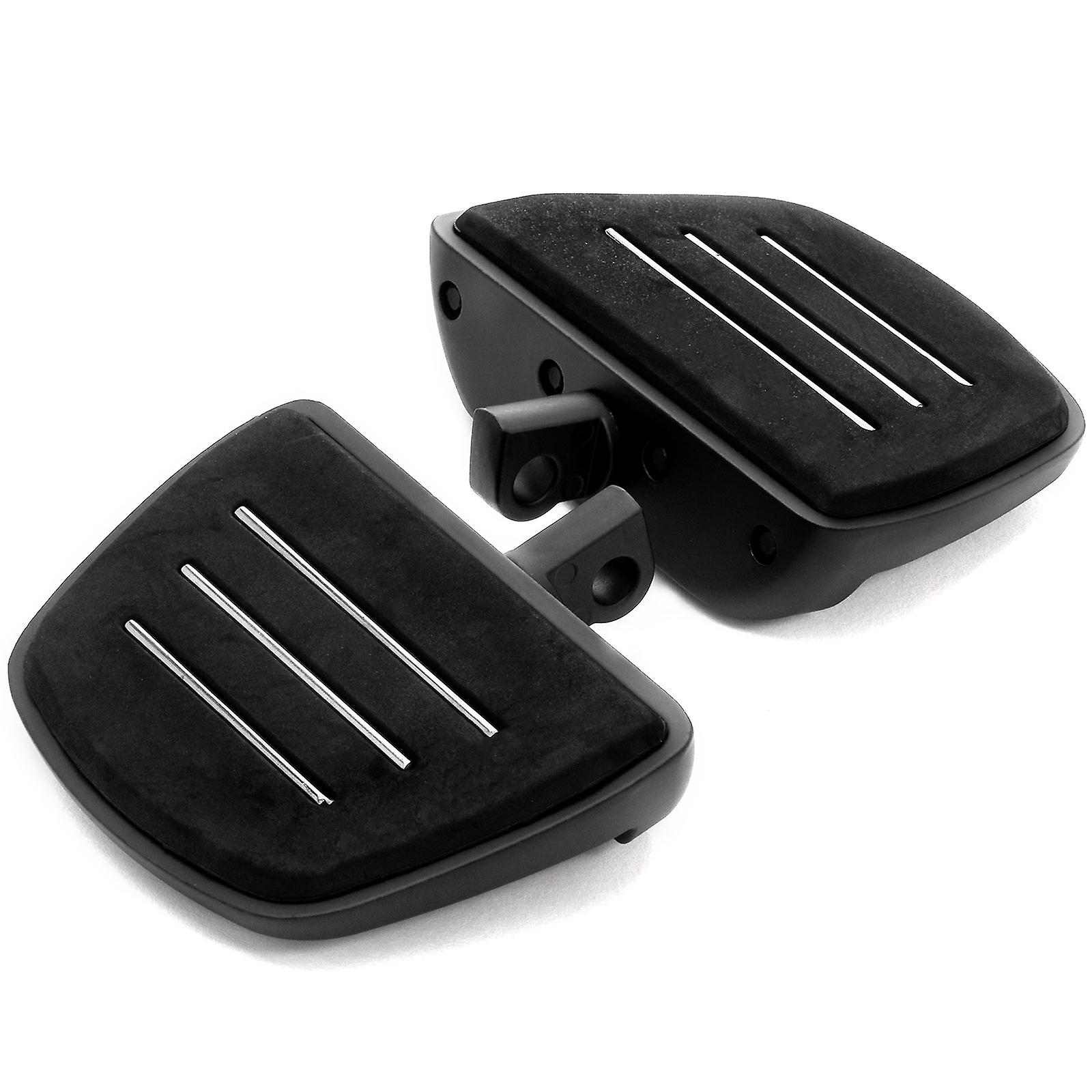 Black Mini Board Floorboards Footpegs Compatible with 1986-2003 Harley Davidson Sportster 883 XLH883