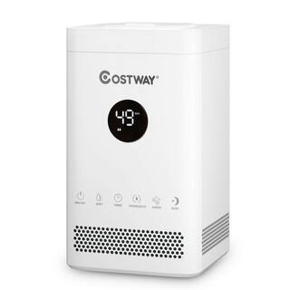 Costway 0.92 Gal. Bedroom Top Fill Air Humidifier EP24772US