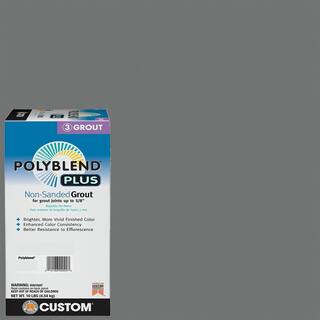 Custom Building Products Polyblend Plus #644 Shadow 10 lb. Unsanded Grout PBPG64410