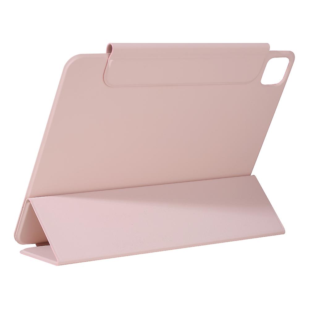 Magnetic Tablet Protective Case Protective Sleeve With Detachable Buckle Compatible With 11 Inch Ipad Pro 2020/2021 Pink