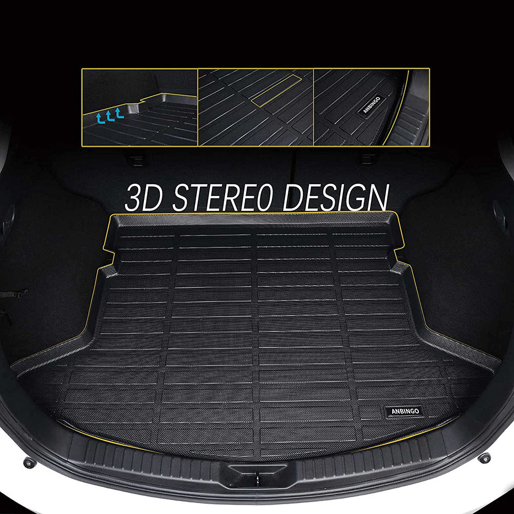 Floor mats and cargo liners custom fit for Bmw X5 G05 2019 - 2023 - Black