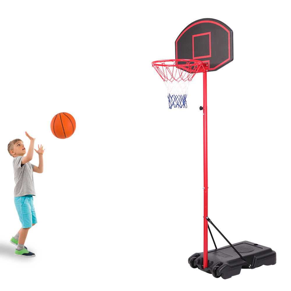 Ktaxon Portable Kids Basketball Hoop， 5.2ft -7.2ft Height Adjustable