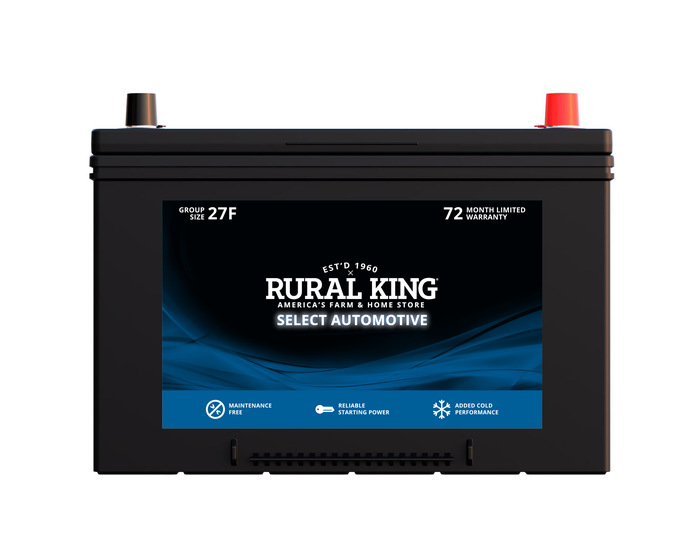 Rural King Select Automotive Battery - 27F-72