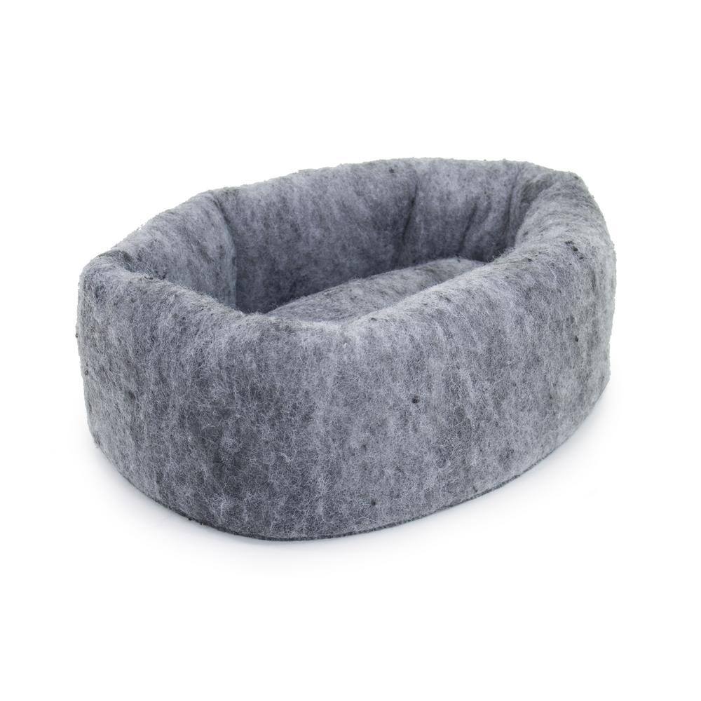 Carolina Pet Company Mysterious Kitty Kup Medium Charcoal Bed 01003