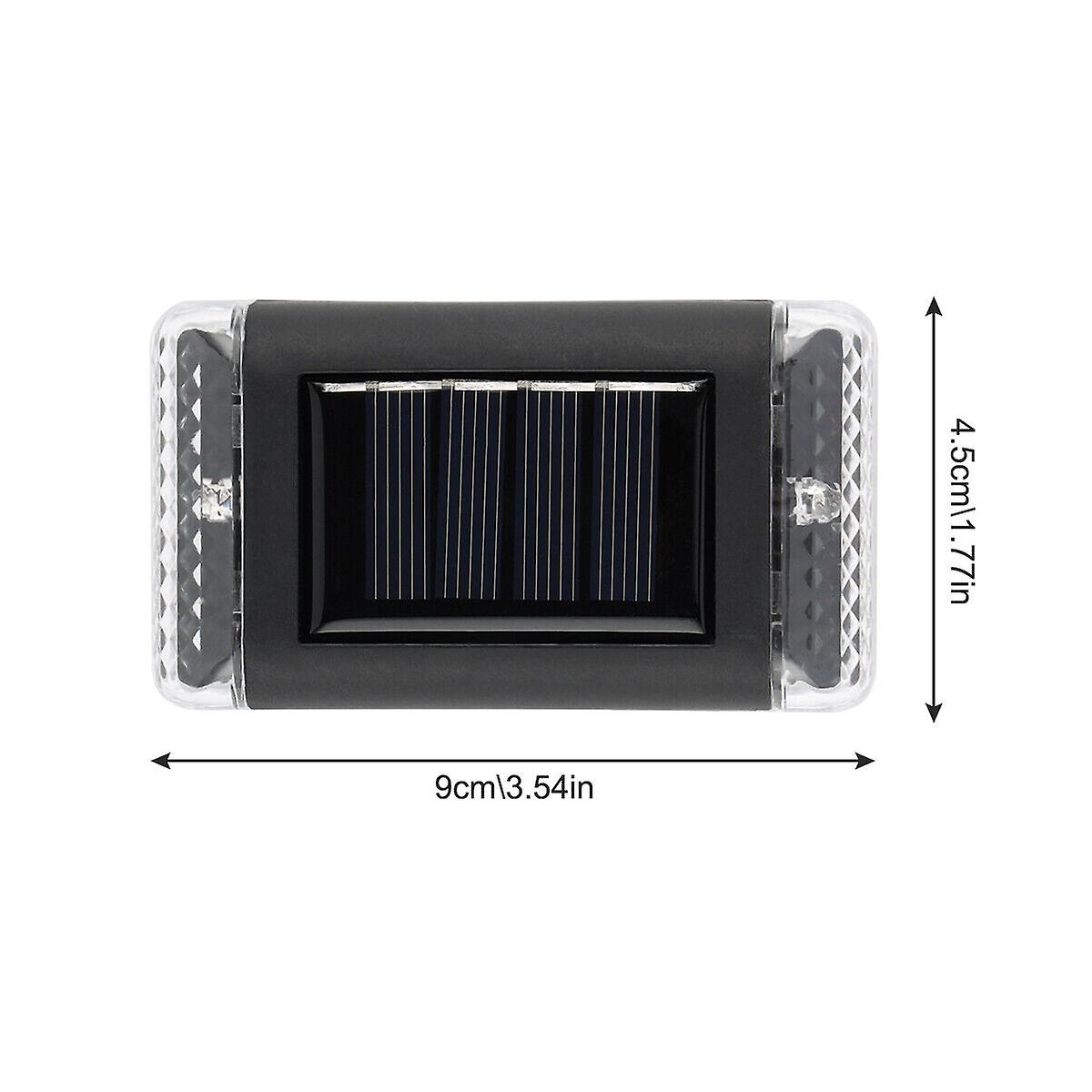 4/8x Solar Powered Door Fence Wall Lights Super Bright Led Outdoor Garden Lamps W12508254