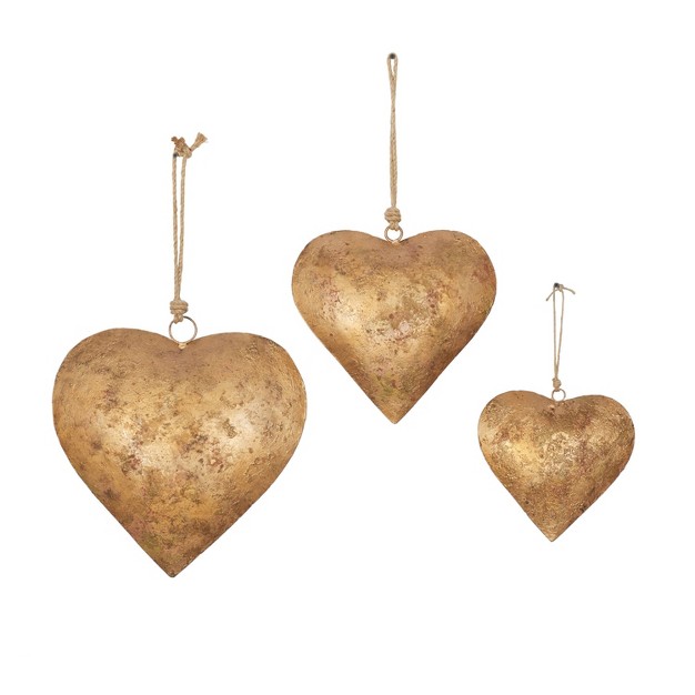 Rustic Hearts Bells Gold Olivia amp May