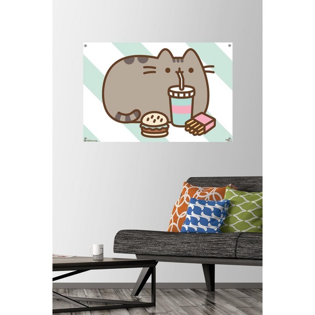 Trends International Pusheen Food Unframed Wall Poster Prints