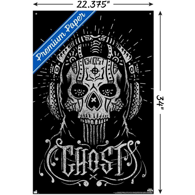 Trends International Call Of Duty Modern Warfare 2 Ghost Calavera Unframed Wall Poster Prints