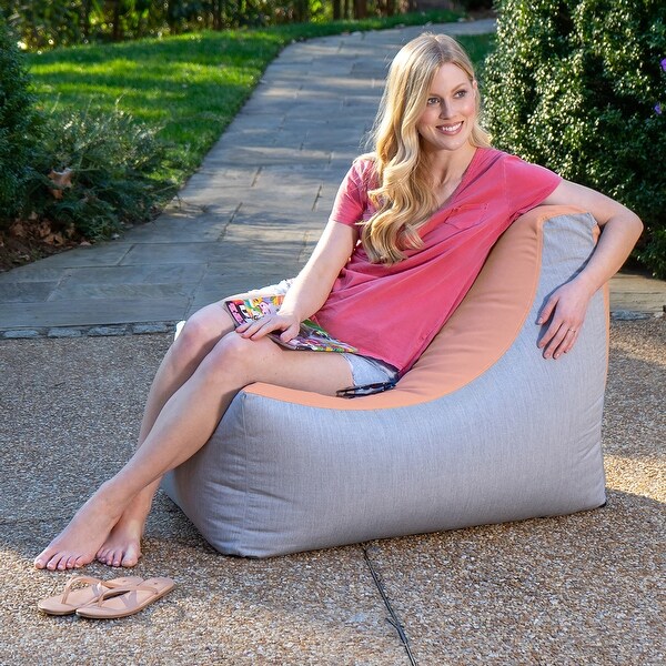 Jaxx Juniper Sunbrella Fabric Outdoor Bean Bag Patio Chair