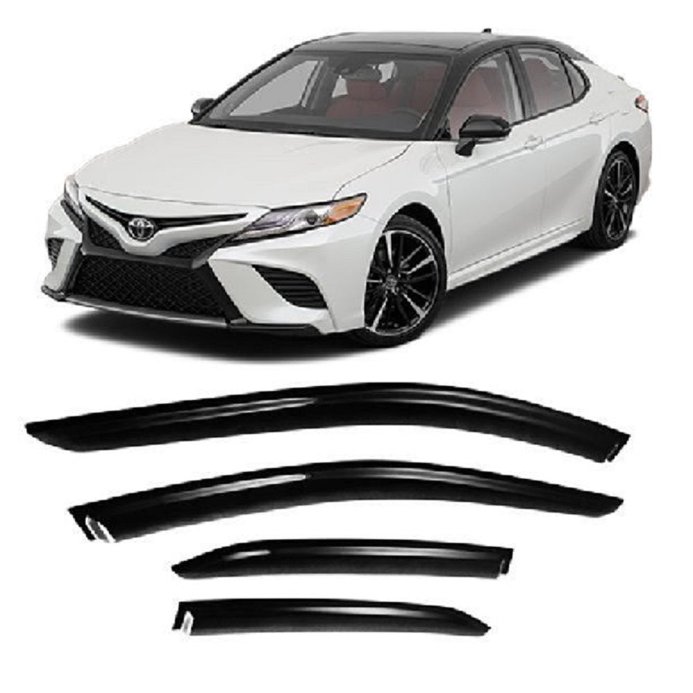 JSP Rain Guards Window Deflector Visor Fit Toyota Camry 2018 - 2023