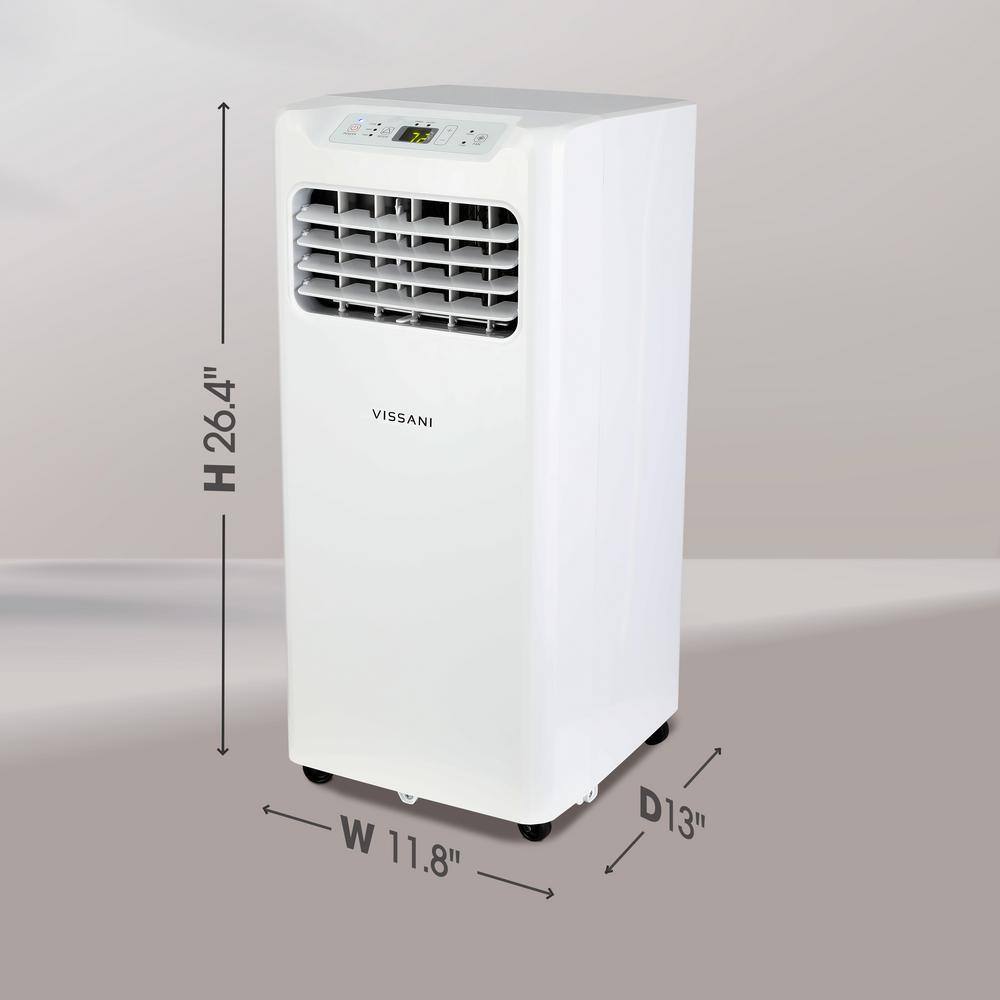 Vissani 6000 BTU Portable Air Conditioner in White VPA06