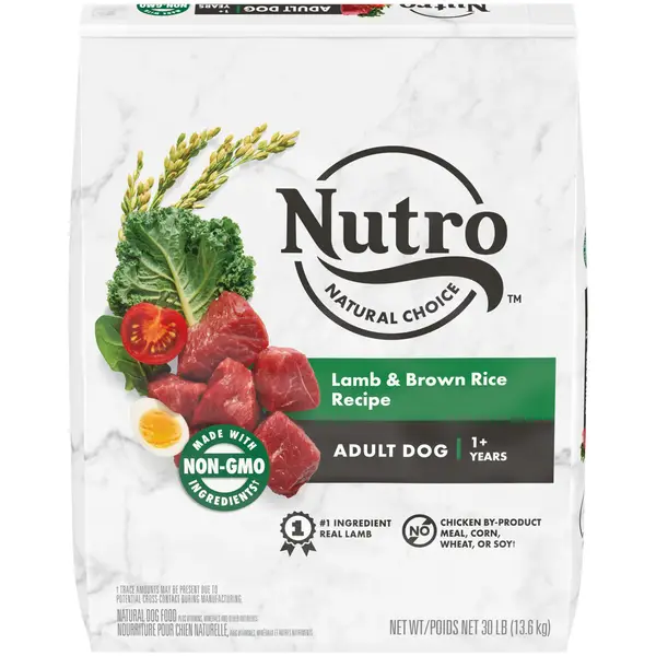 Nutro 30 lb Natural Choice Lamb and Brown Rice Adult Dog Food