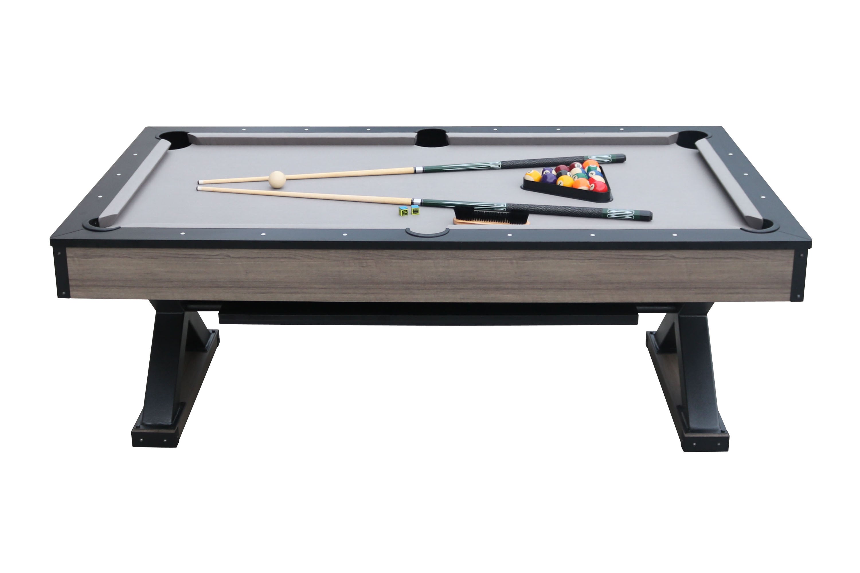 Playcraft Wolf Creek 7 Ft. Billiard Pool Table with Dining Top