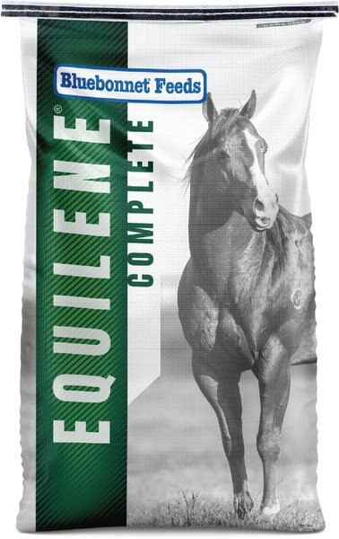 Bluebonnet Feeds Equilene Complete Forage Extender Horse Feed， 50-lb bag