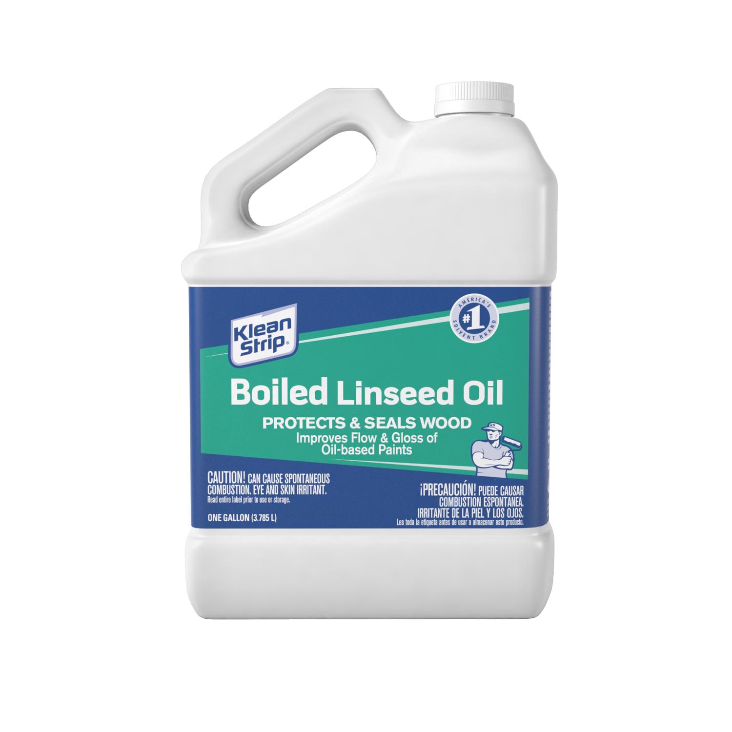 Klean Strip Transparent Clear Oil-Based Linseed Oil Modified Alkyd Boiled Linseed Oil 1 gal