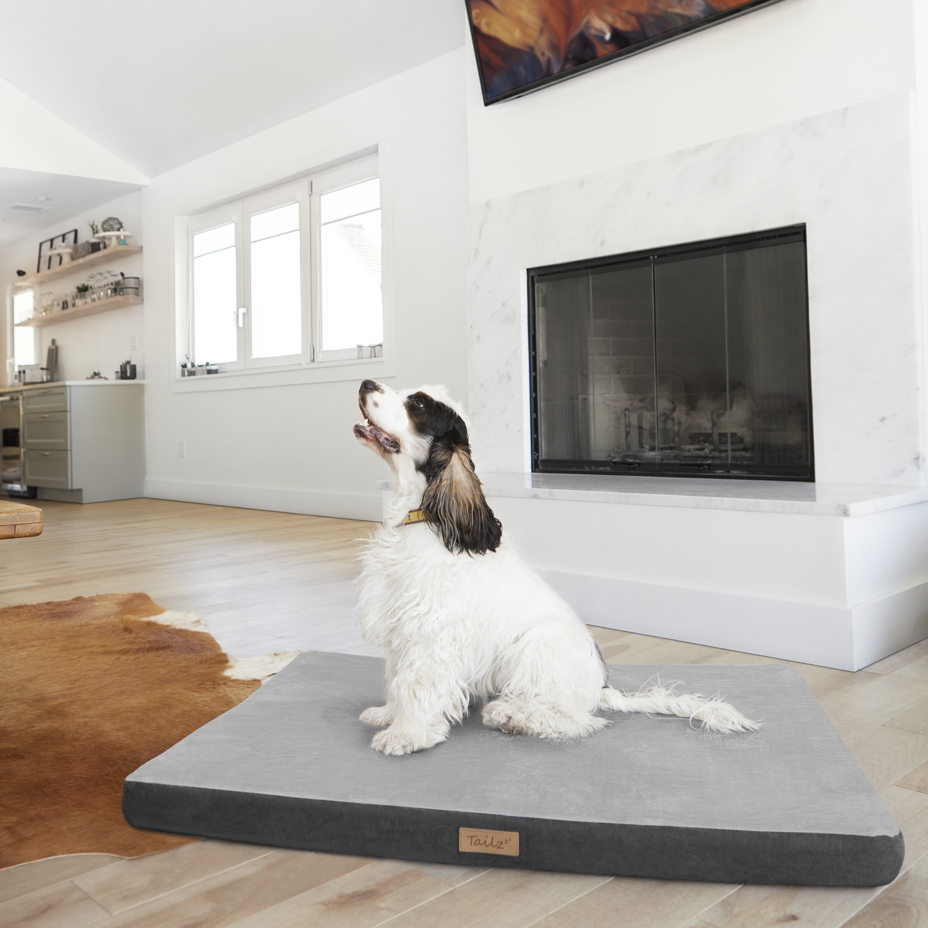 TailZzz Dream Pet Mattress | Large to Extra Large Dog Mattress | Anti-Slip Pet Mattress Bed