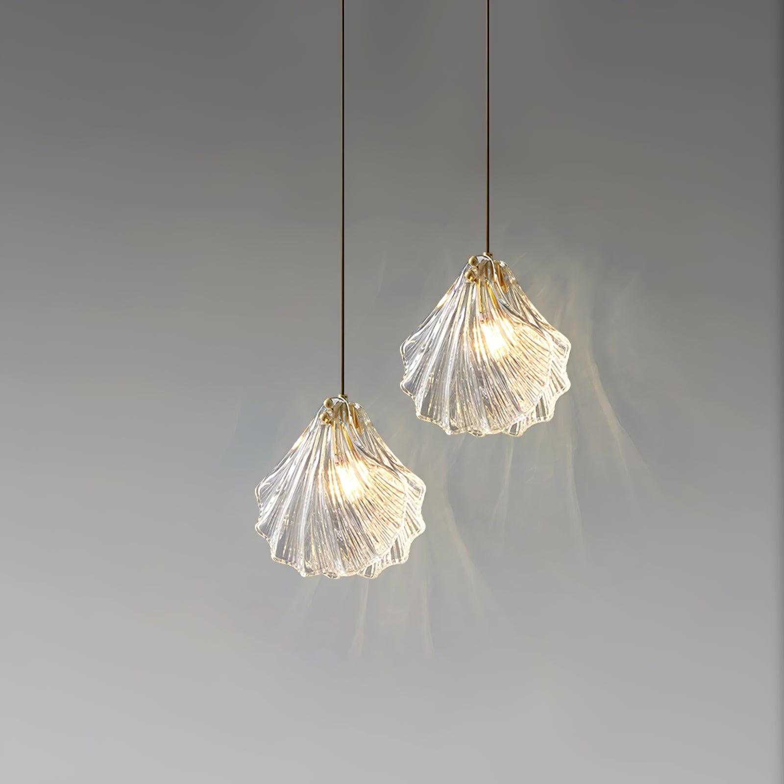 Shell Mini Pendant Swag Light