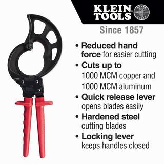 Klein Tools 12-18 in. Ratcheting Cable Cutter