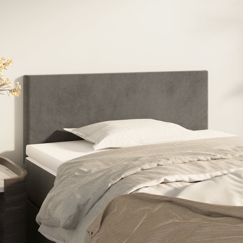 vidaXL Headboard Dark Gray 39.4