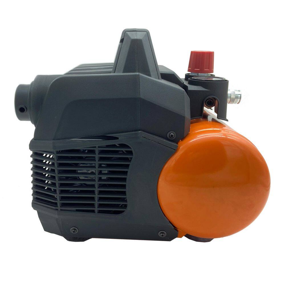 HULK POWER 2 Gal. 1 HP Portable Electric-Powered Hotdog Silent Air Compressor HP01P002SS